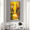 Autumn Path -Full Round Diamond Painting - 85x45cm