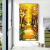 Autumn Path -Full Round Diamond Painting - 85x45cm