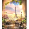 Courtyard Scenery - Full Square Diamond - 40x50cm