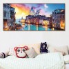 Evening in Venice - Full Round Diamond - 80x30cm