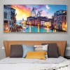 Evening in Venice - Full Round Diamond - 80x30cm
