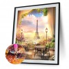 Courtyard Scenery - Full Square Diamond - 40x50cm