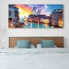 Evening in Venice - Full Round Diamond - 80x30cm