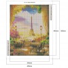 Courtyard Scenery - Full Square Diamond - 40x50cm
