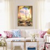Courtyard Scenery - Full Square Diamond - 40x50cm