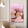 Cherry Blossom Chair - Full Square Diamond - 40x50cm