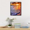 Evening Beach - Full Round Diamond - 30x40cm