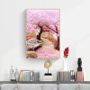 Cherry Blossom Chair - Full Square Diamond - 40x50cm