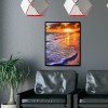Evening Beach - Full Round Diamond - 30x40cm