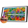 Color Forest - Full Round Diamond - 85x45cm