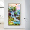 Waterfall -Full Round Diamond Painting - 85x45cm