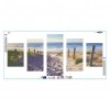 5pcs/set Beach - Full Round Diamond Painting - 95x45cm