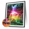 Cross Ctitch Waterfall - Full Square Diamond - 40x50cm