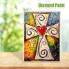 Cross  - Full Round Diamond - 30x40cm