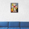 Cross  - Full Round Diamond - 30x40cm