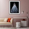 Wedding Dress - Full Round Diamond - 30x40cm