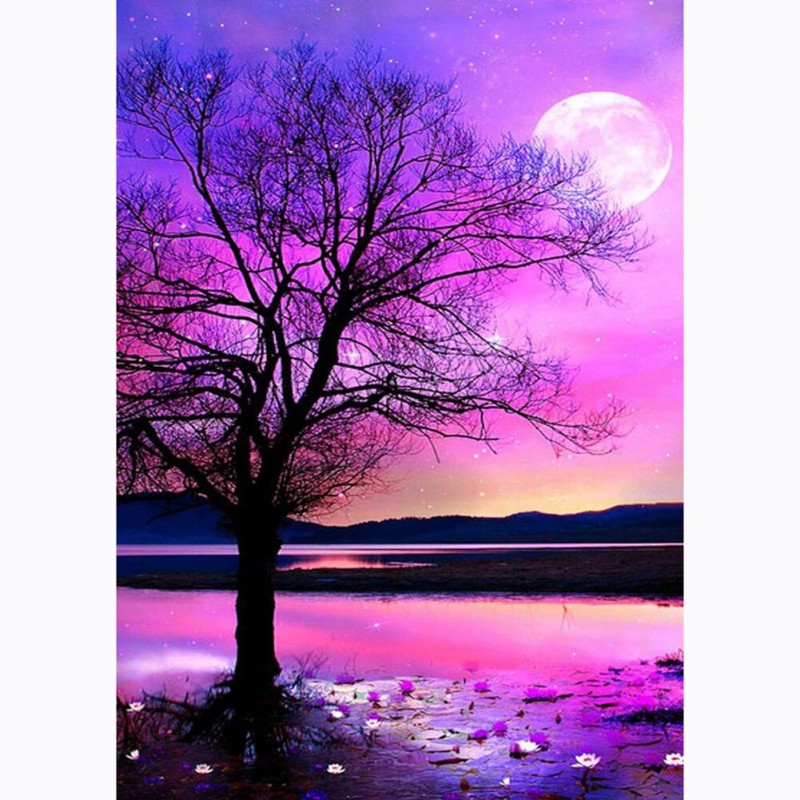 Fantasy Moon Tree  -...