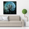 Tree Moon  - Full Diamond Painting - 30x30cm