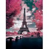 Eiffel Tower - Full Round Diamond - 30x40cm