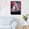 Eiffel Tower - Full Round Diamond - 30x40cm