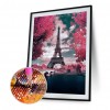 Eiffel Tower - Full Round Diamond - 30x40cm