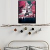 Eiffel Tower - Full Round Diamond - 30x40cm