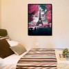 Eiffel Tower - Full Round Diamond - 30x40cm