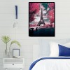 Eiffel Tower - Full Round Diamond - 30x40cm