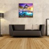 Dolphin - Full Drill Round Diamond Painting - 30x30cm