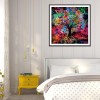 Colorful Tree - Full Round Diamond - 30x30cm