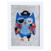 Cute Owl with Frame - Special Shaped Diamond -
