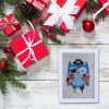 Cute Owl with Frame - Special Shaped Diamond -