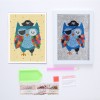 Cute Owl with Frame - Special Shaped Diamond -