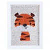 Cute Tiger with Frame - Special Shaped Diamond -