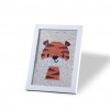 Cute Tiger with Frame - Special Shaped Diamond -