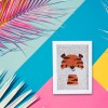 Cute Tiger with Frame - Special Shaped Diamond -