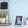 Cute Kitten with Frame - Special Shaped Diamond -