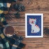 Cute Kitten with Frame - Special Shaped Diamond -