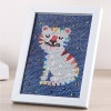 Cute Kitten with Frame - Special Shaped Diamond -