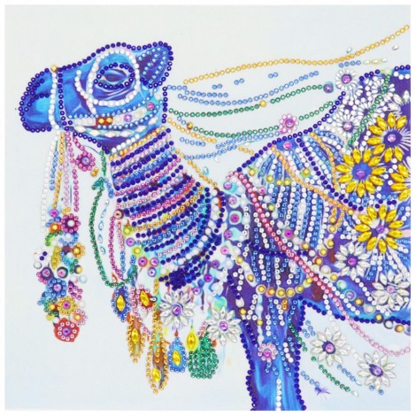 5D DIY Special Shaped Diamond Painting Camel Cross Stitch Mosaic Craft Kits