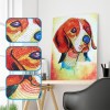 5D DIY Special-shaped Diamond Painting Cross Stitch Embroidery (H103 Dog)