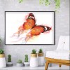 5D Drill Craft Kit Full Round Flash Butterfly Diamond DIY Picture Painting