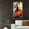 5D Full Round Drill Diamond Painting DIY Color Horse Rhinestone Picture Set