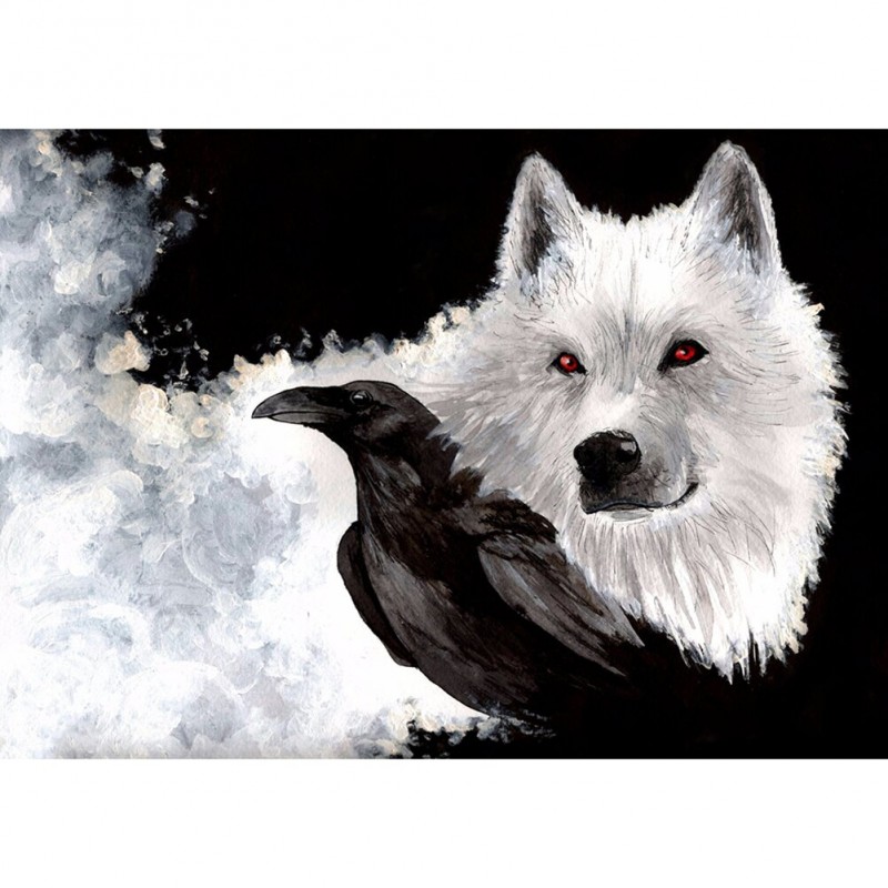 Wolf Black Bird - Fu...