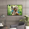 Sloth - Full Round Diamond - 40x30cm