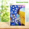 5D DIY Special-shaped Diamond Painting Cross Stitch Kit (YL0007 Peafowl
