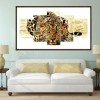 5pcs/set Leopard - Full Round Diamond Painting - 95x45cm