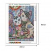 2 Cats  - Full Diamond Painting - 40x30cm
