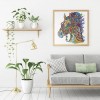 Horse - Special Shaped Diamond - 30x30cm