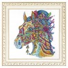 Horse - Special Shaped Diamond - 30x30cm